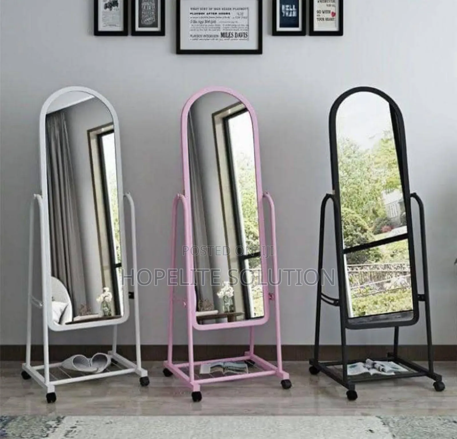 Dressing Mirror With Wheels