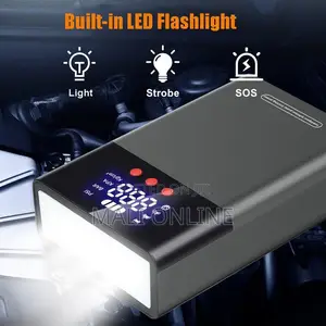 12v 800a Car Jump Starter With150psi Air Compressor 80000mah