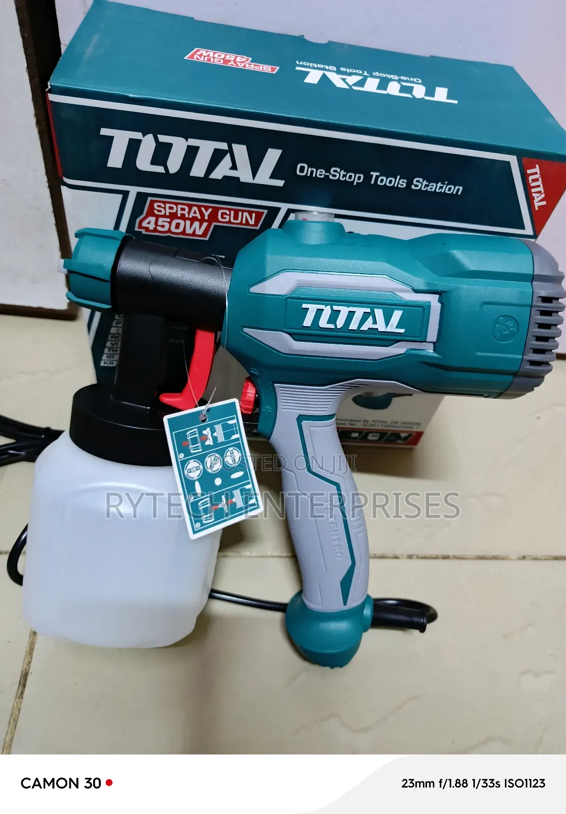 Electric Total Spray Gun, 450 Watts