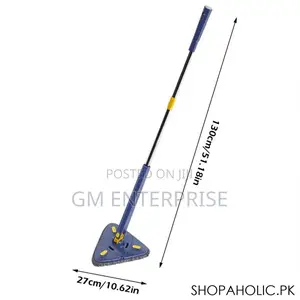 Long Handle Triangular Twist Mop