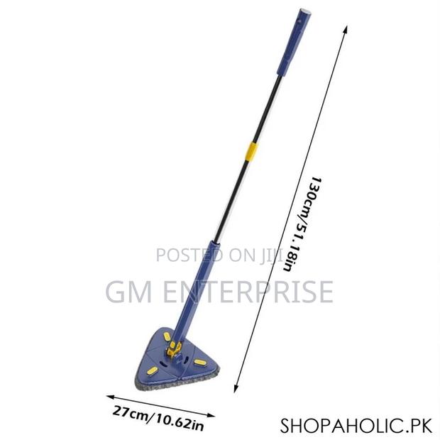 Long Handle Triangular Twist Mop