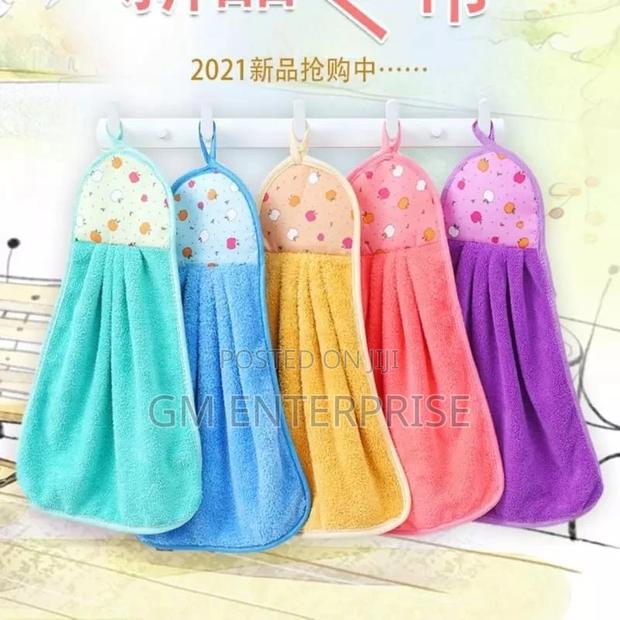 Super Absorbent Coral Fleece Kitchen Towels Pack