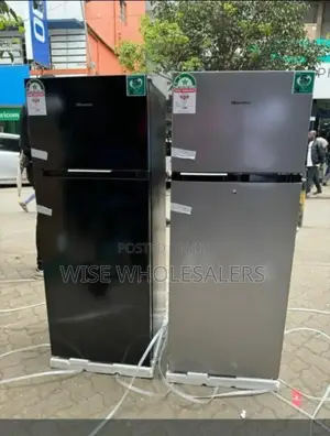 Hisense Fridge 205 Liters Frost( Silver )Double Door
Ref205d