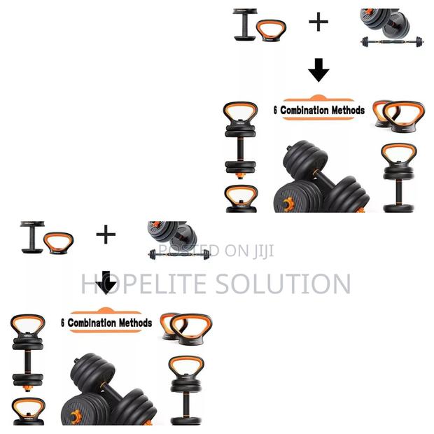 6in1 Adjustable Kettle Bell Weight