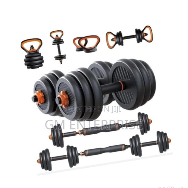 Adjustable 30kg 6 in 1 Dumbbell