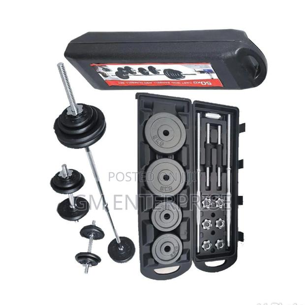 50kg/York Barbell and Dumbbell Set*