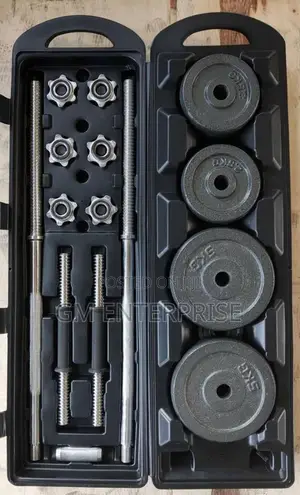50 Kg Barbell / Dumbbell Set 