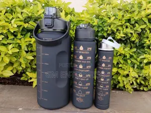 Motivational Water Bottles 3pcs