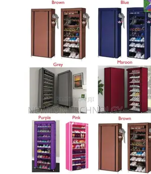 10 Layers Free Standing Shoe Rack