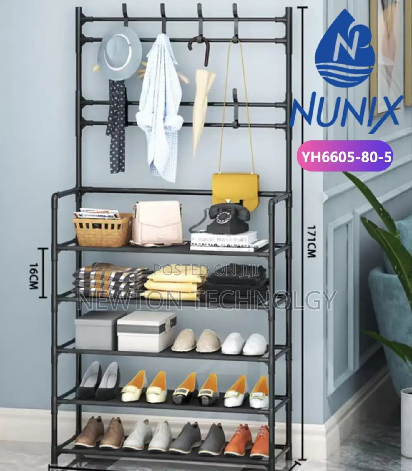 Nunix All-in-1 Shoe Rack