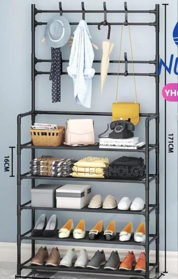 All-in-1 Shoe Rack/Coat Rack/Cap