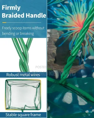 Firmly Braided And Durable Fish Net : Aquarium