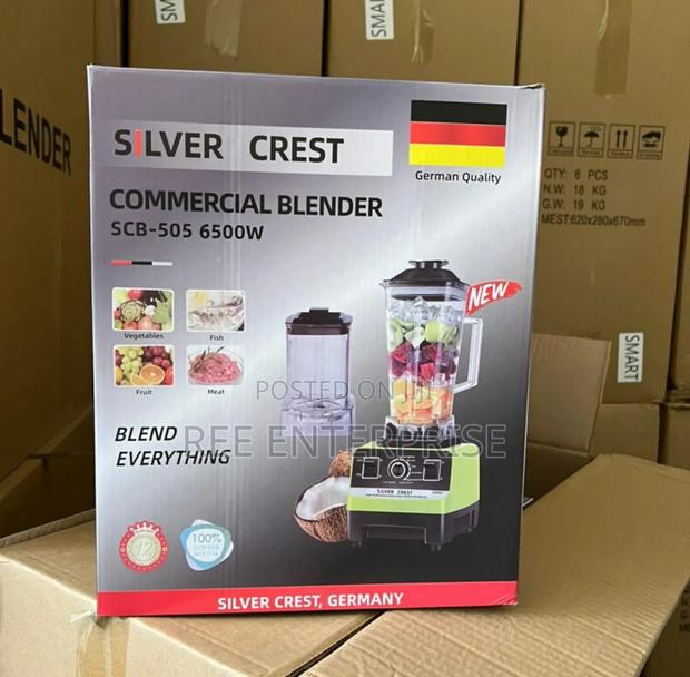 6500 Watts Silvercrest Heavy Duty Commercial Blender