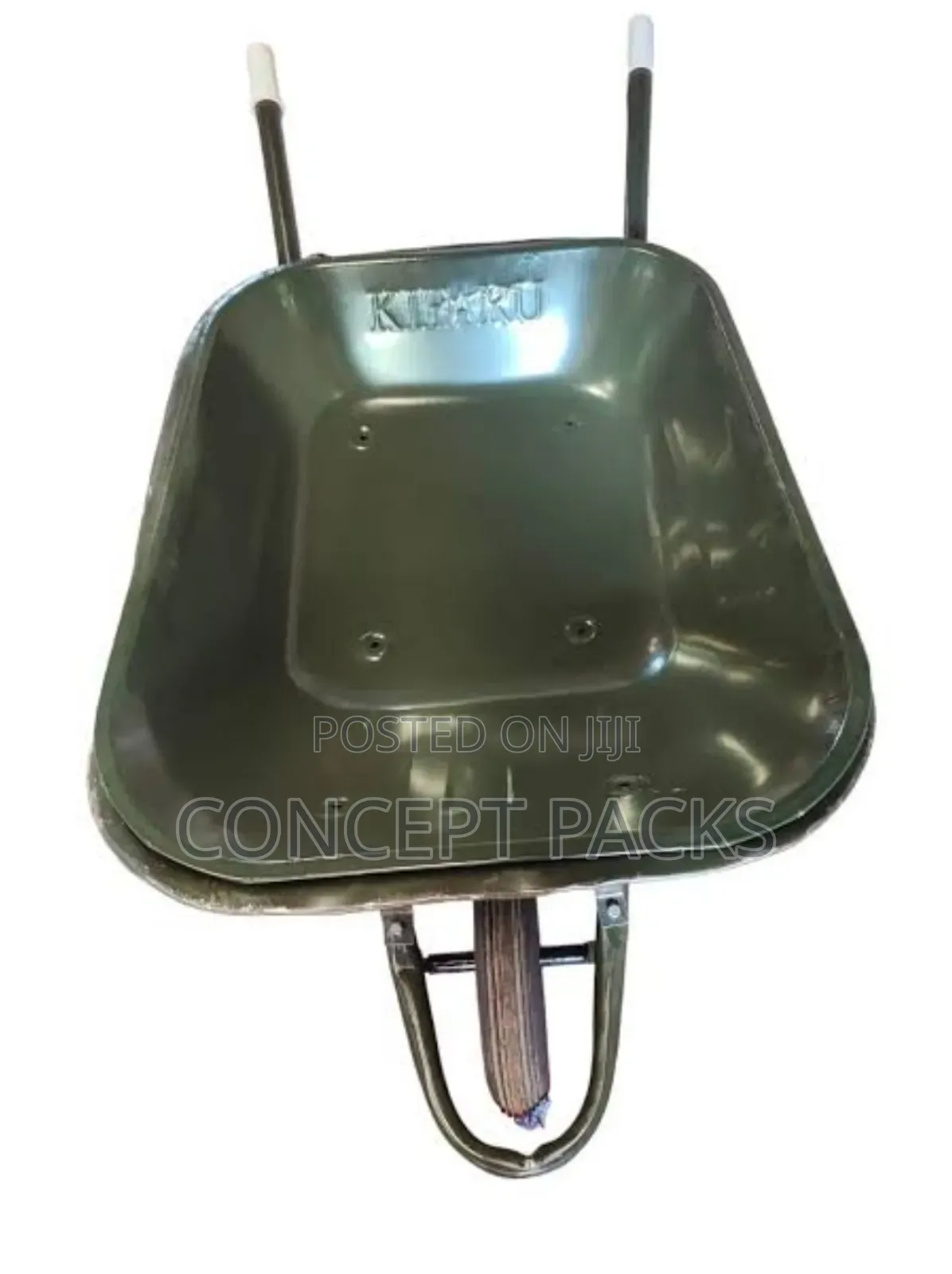Kifaru Jungle Green Wheelbarrow