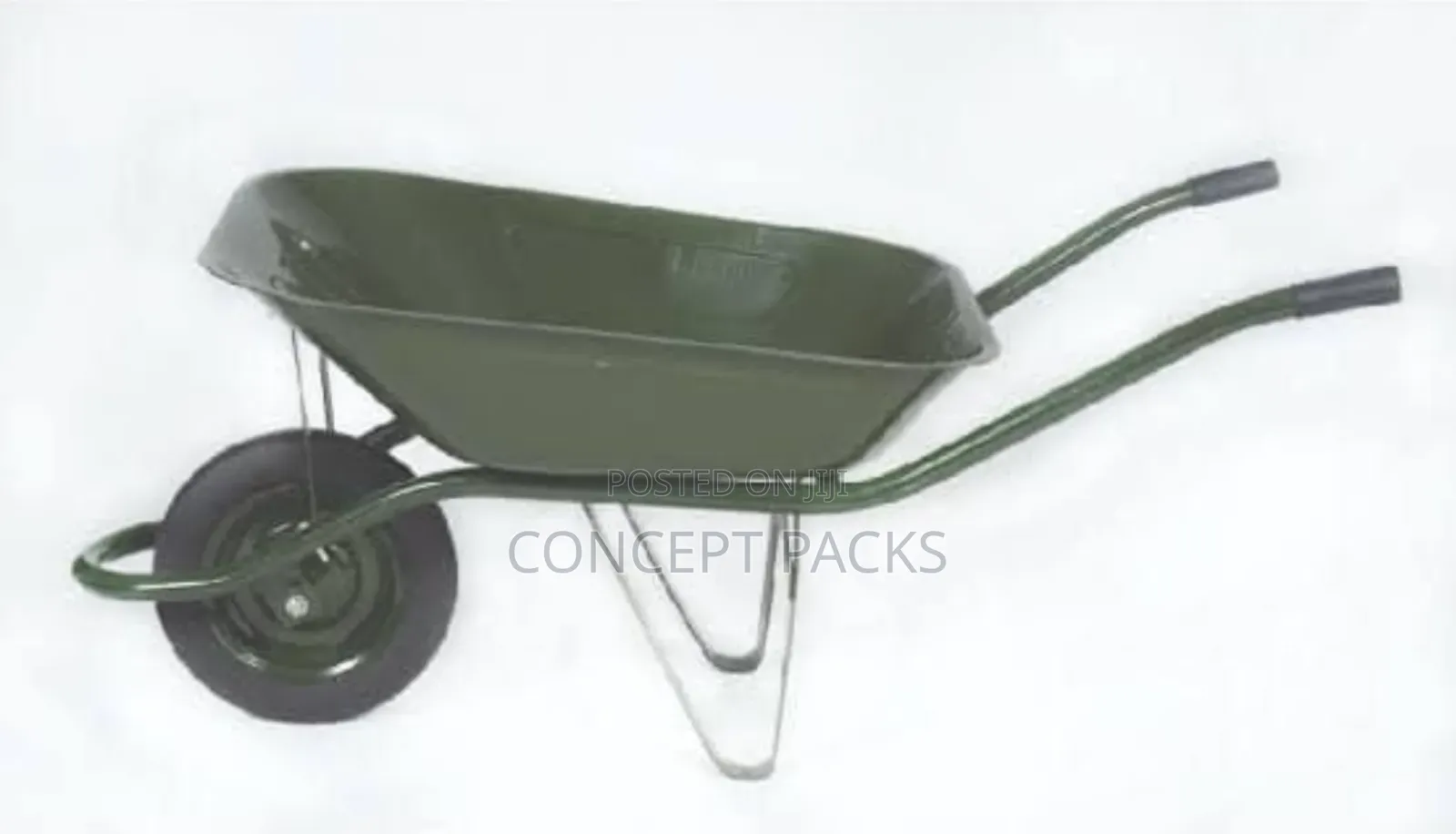 Kifaru Jungle Green Wheelbarrow
