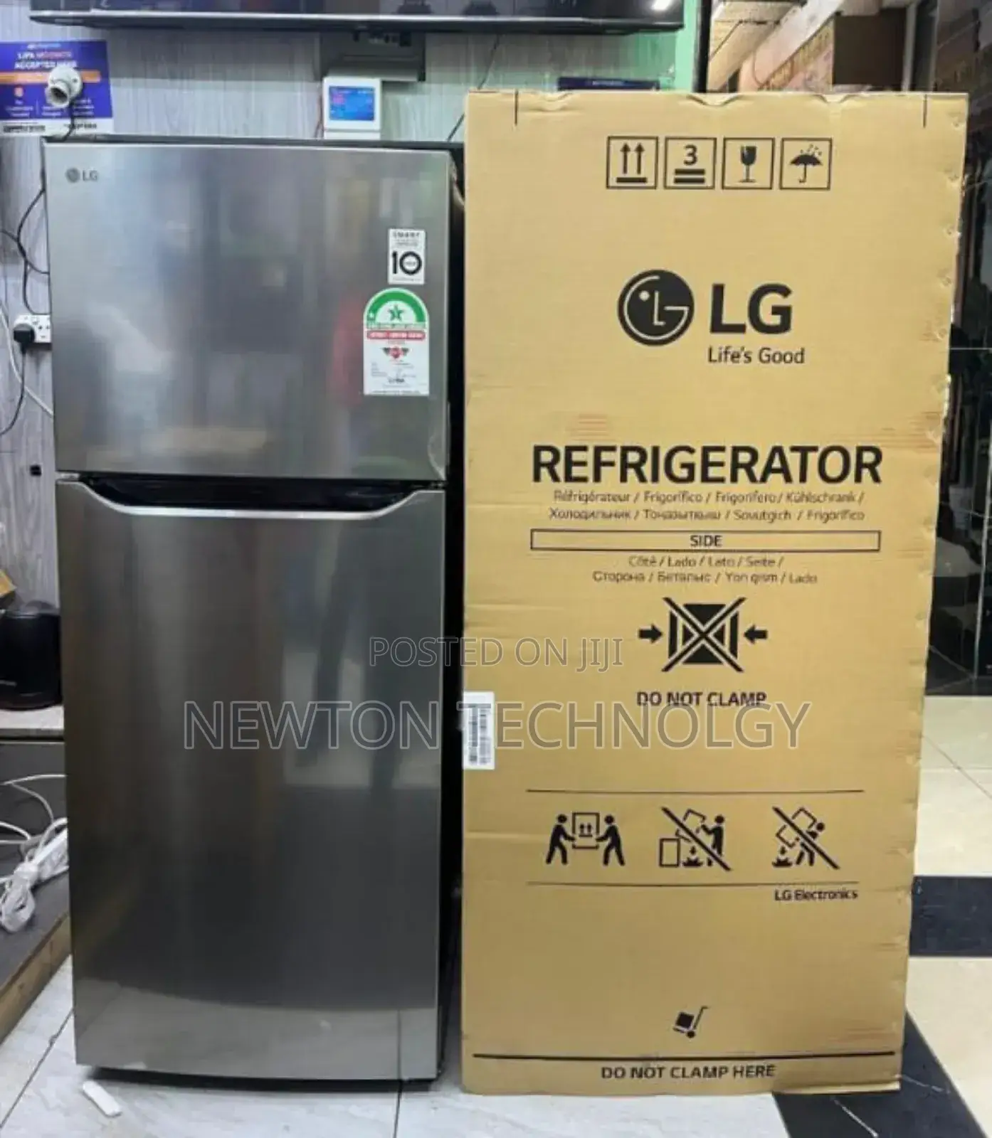 No Frost Refrigerator With Top Mounted Freezer 234litres