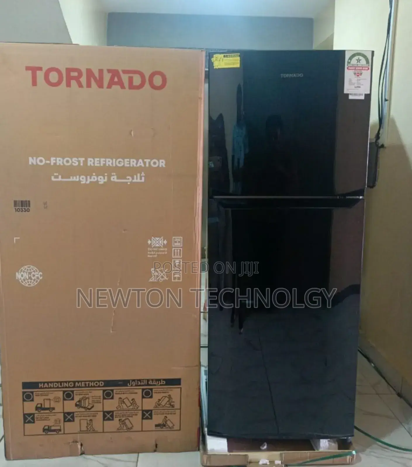 Tornado 304l Double Door Fridge, Total No Frost, B