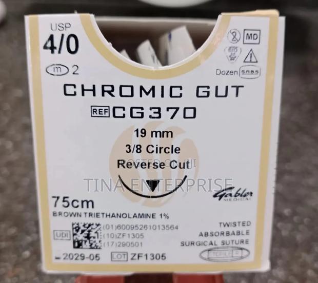 Chromic Catgut Suture 4/0rc