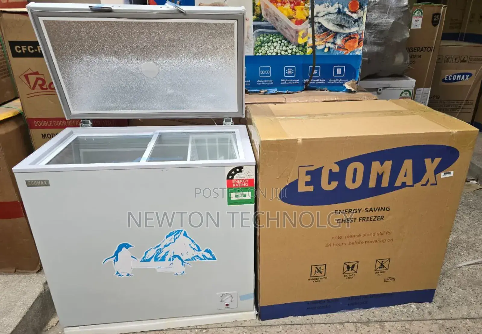 Ecomax 169 Litres Deep Chest Freezer
