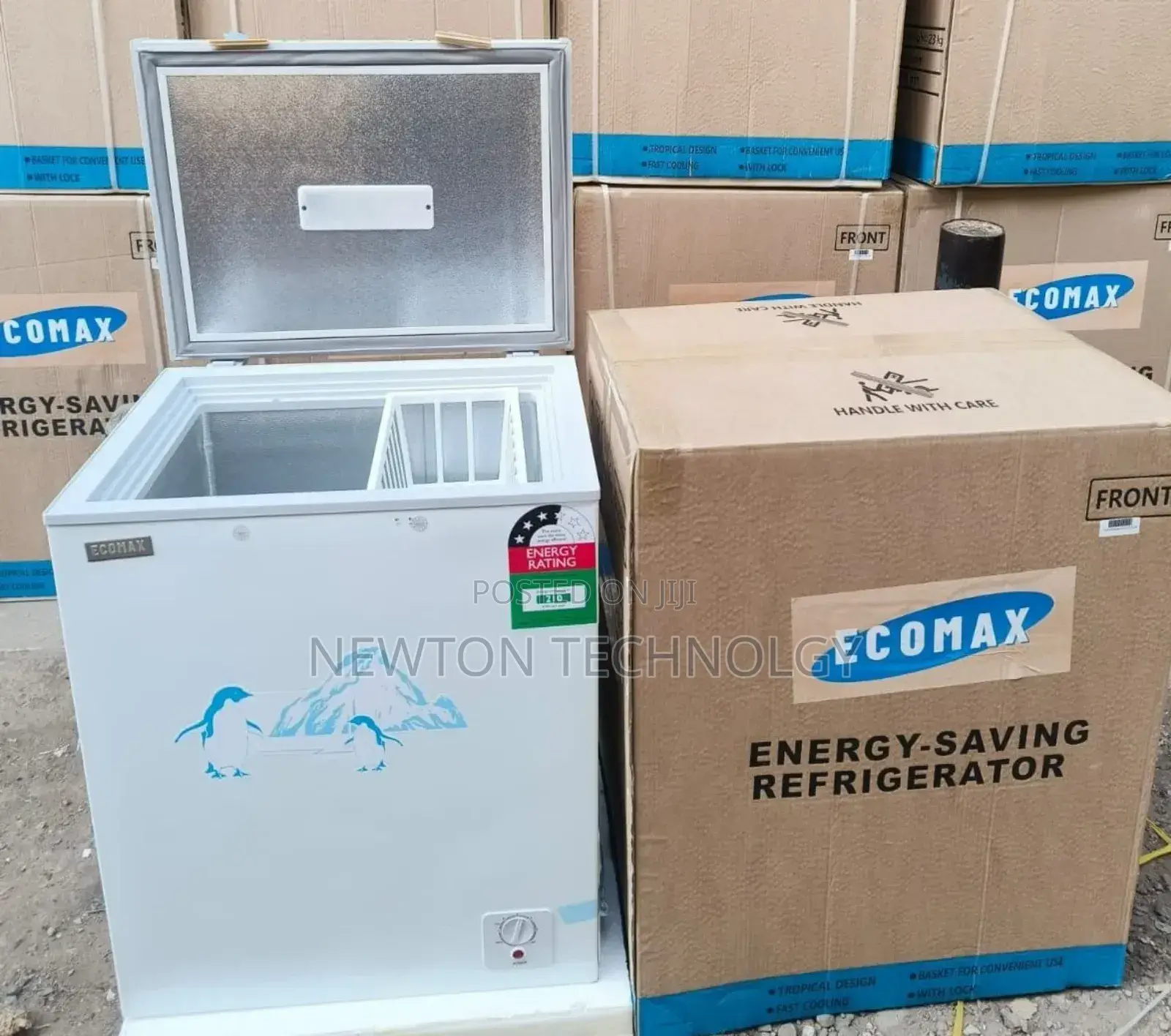 Freezer*Ecomax 119 Litres Deep Freezer