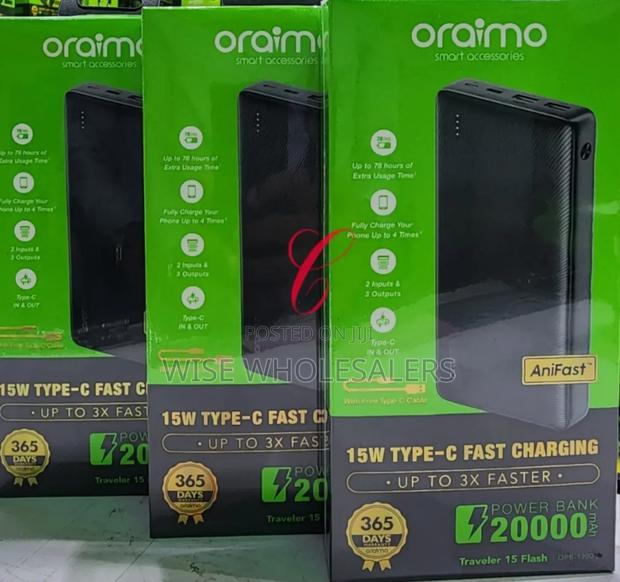 Oraimo Traveler 15 Flash Opbmah *15w* Type C