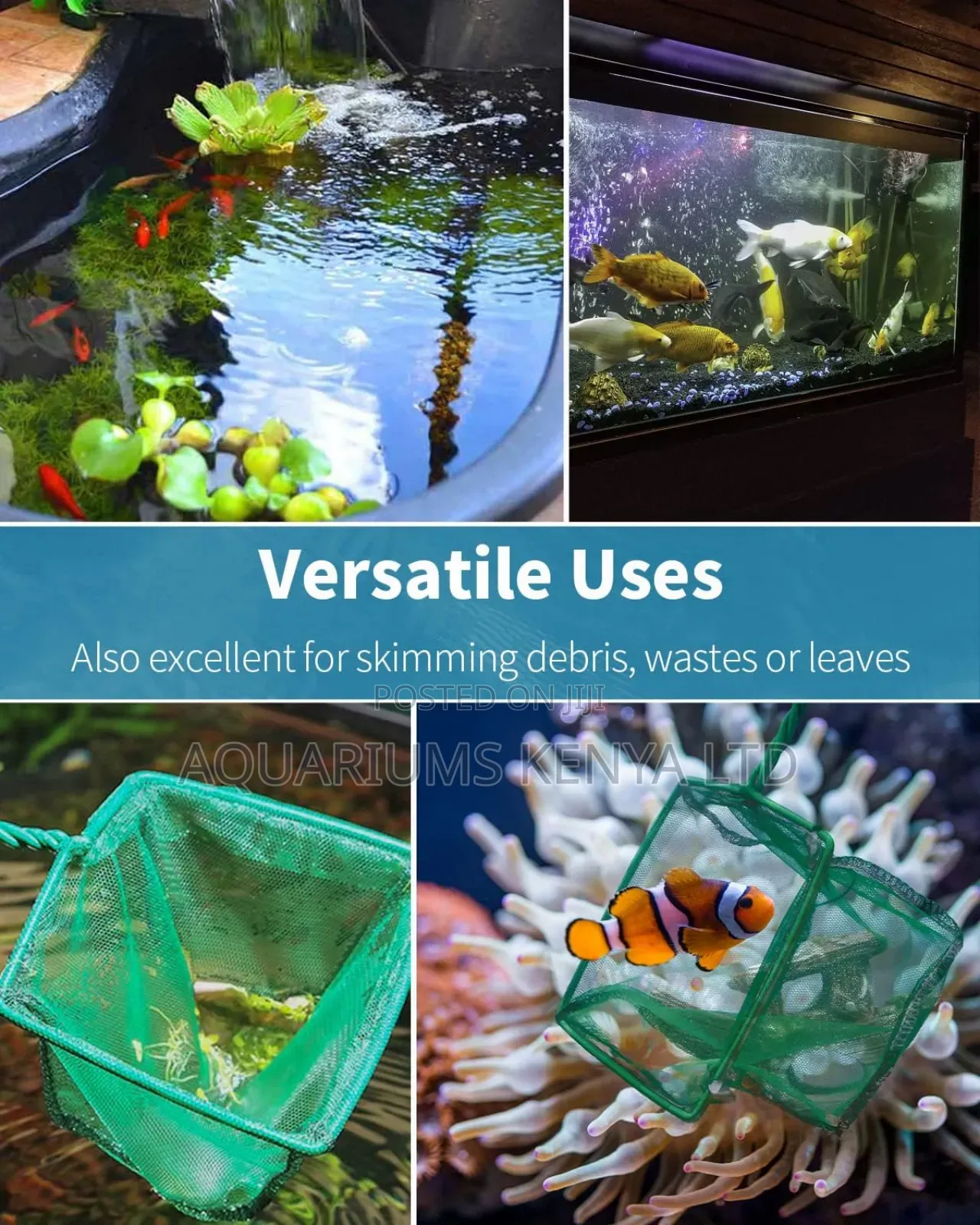 Fish Net With Versatile Uses in Maintenance
