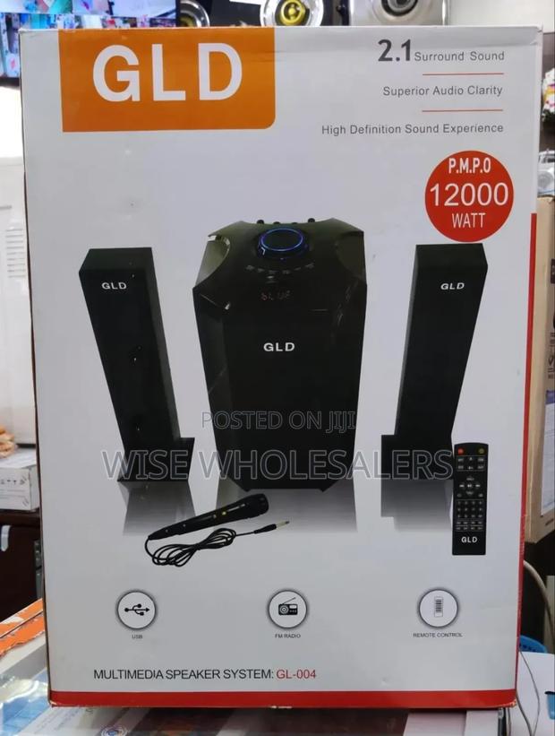 Gld 2.1 Sound Speaker System 12000w + Mic