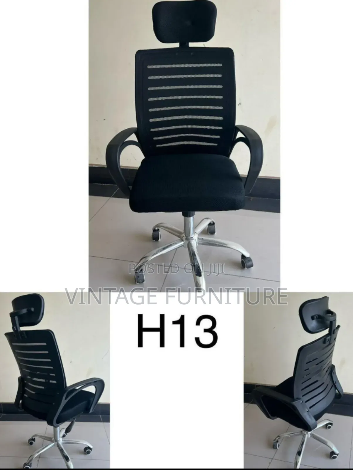 Office Chair With Headrest