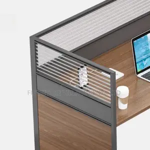 Workstation: Four Way Modular Assembled Office Workstation