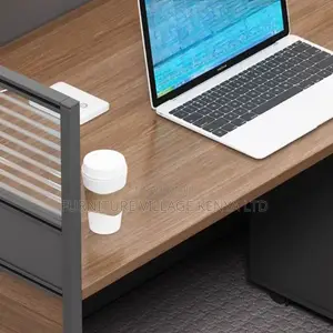 Workstation: Four Way Modular Assembled Office Workstation