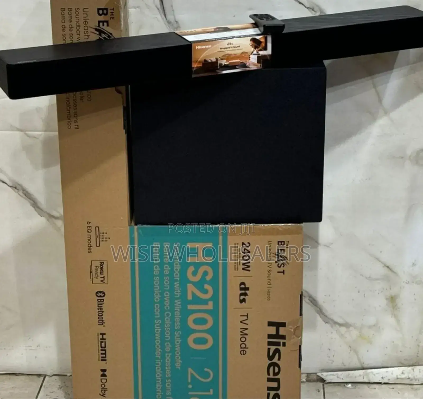 *Hisense Soundbar Hs2100* The Beast With Wireless Subwoofer