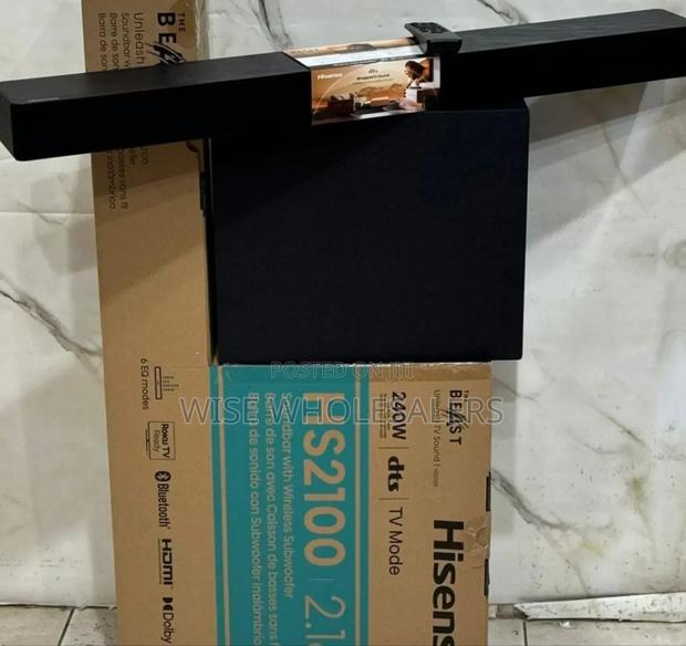*Hisense Soundbar Hs2100* The Beast With Wireless Subwoofer