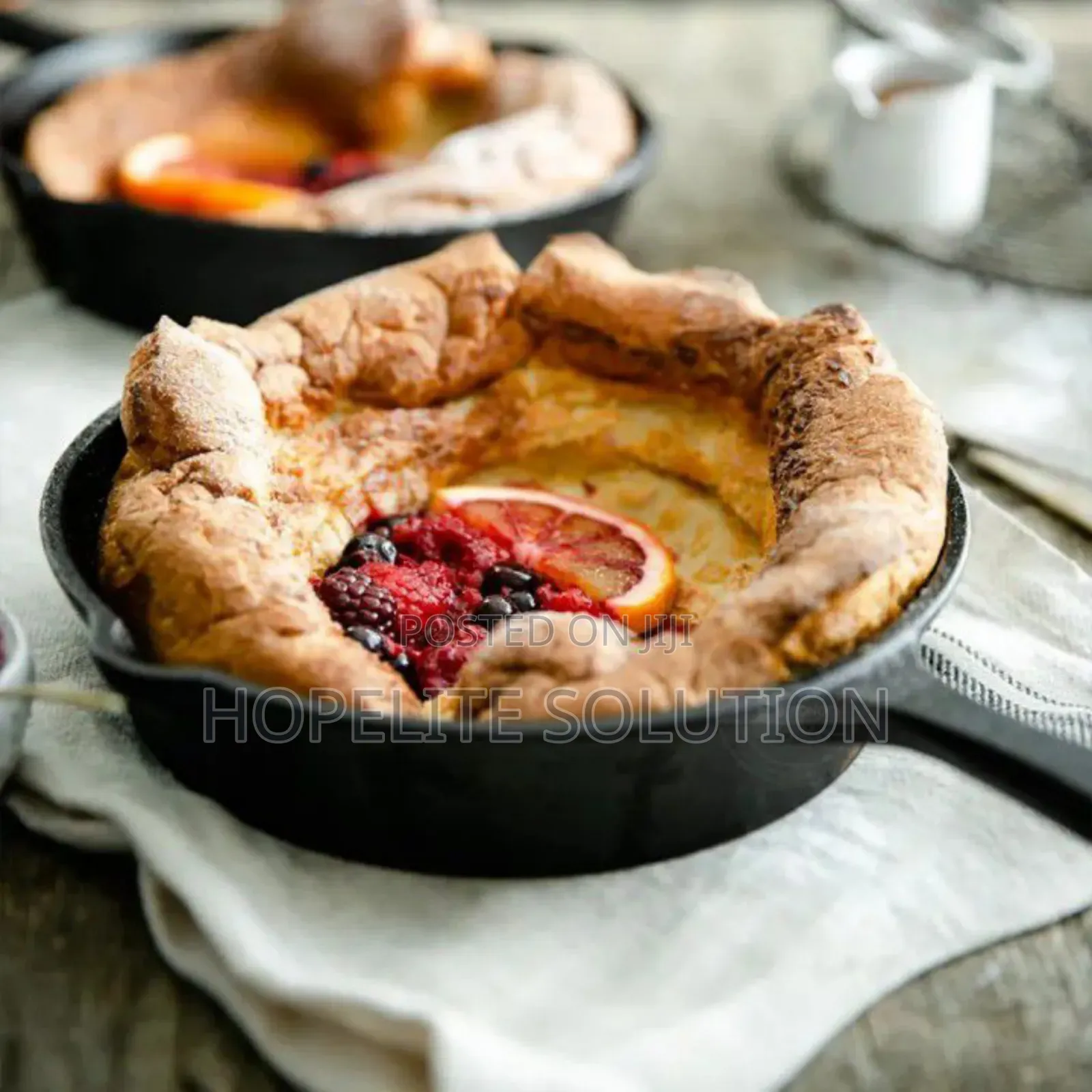 Cast Iron Cooking Pan