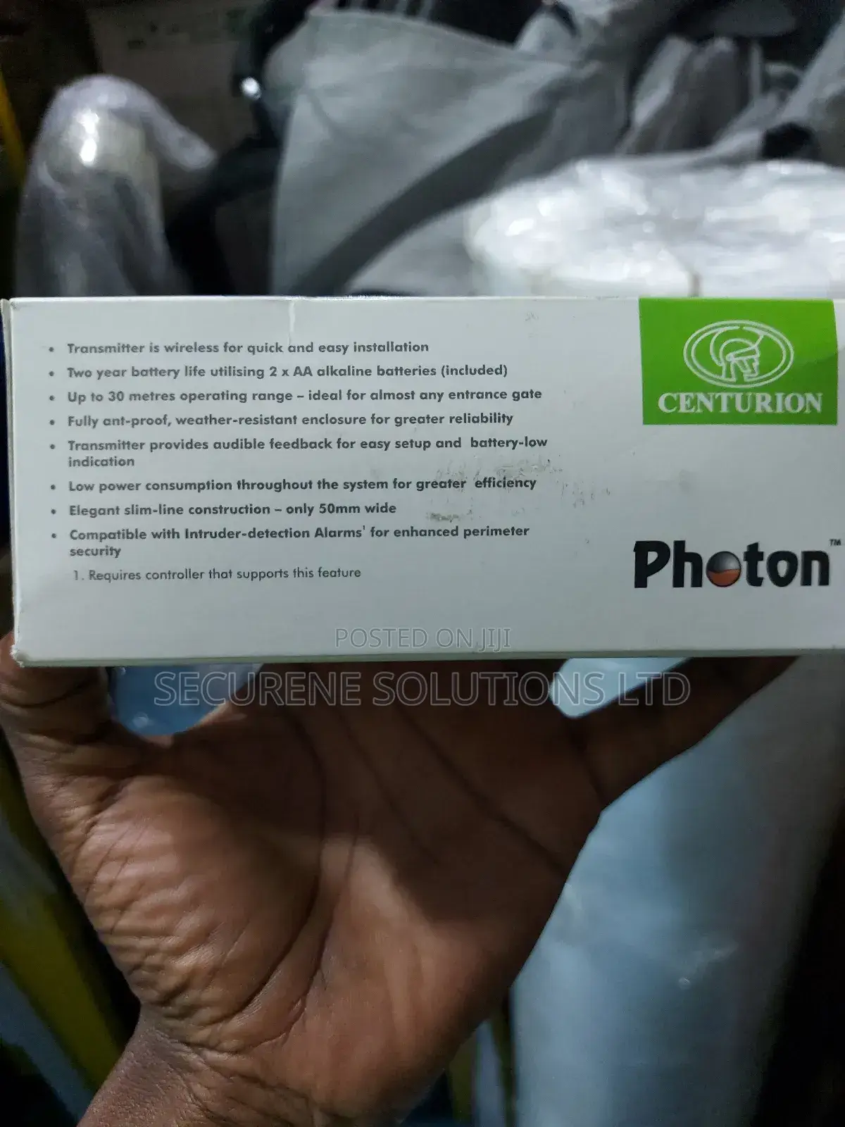 Centurion Photon Smart Wireless Infrared Safety Beam