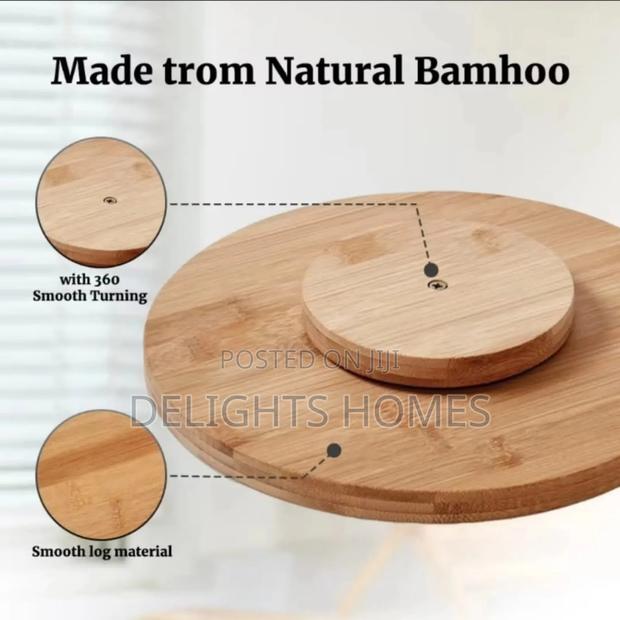 Bamboo Rotating Spice Rack_ele - thumbnail 2