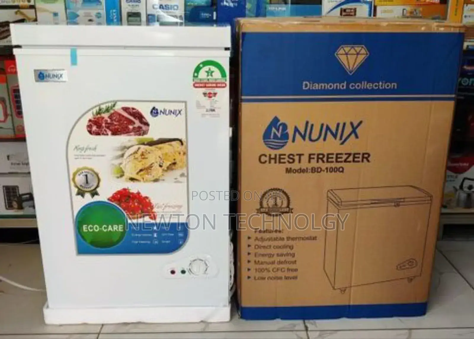 100 Litres Deep Freezer Nunix