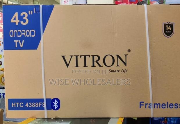 *Vitron 43" Smart Android Frameless With Bluetooth - thumbnail 2