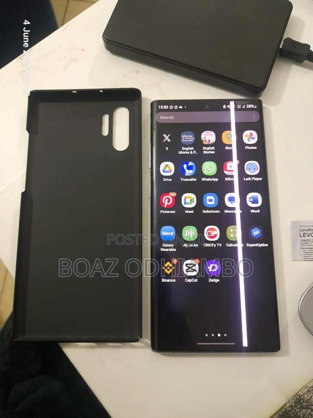 Samsung Galaxy Note 10 Plus 256 GB Silver - main view