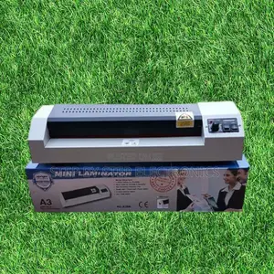 A3/A4 Metallic Hot and Cold Laminator With Temperature Meter