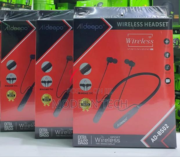 Aldeepo Ad-Bs02 Magnetic Sports Neckband