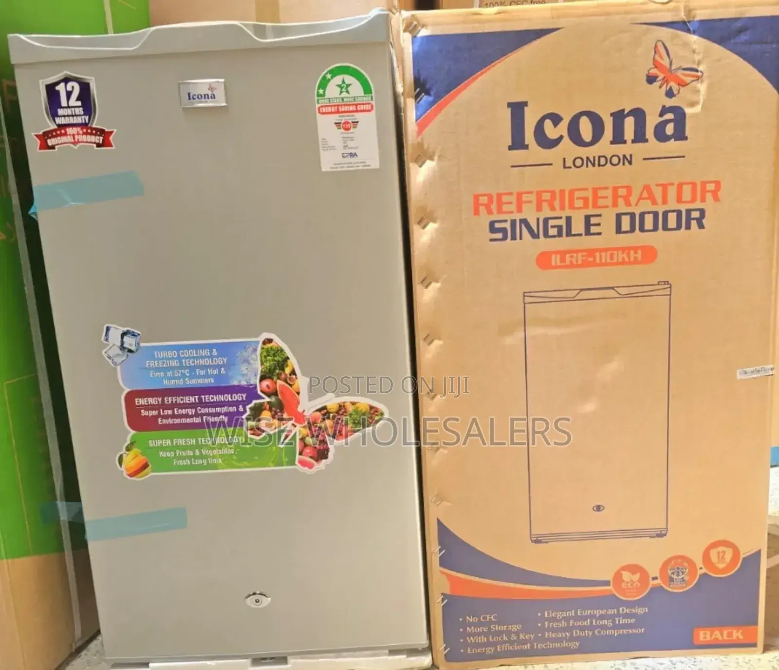 🔥90 Litres Icona Single Door Refrigerator