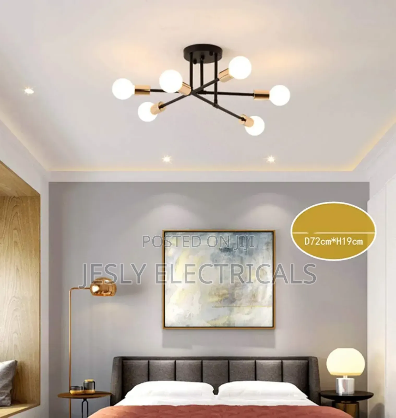 Nordic Metal Retro Chandelier