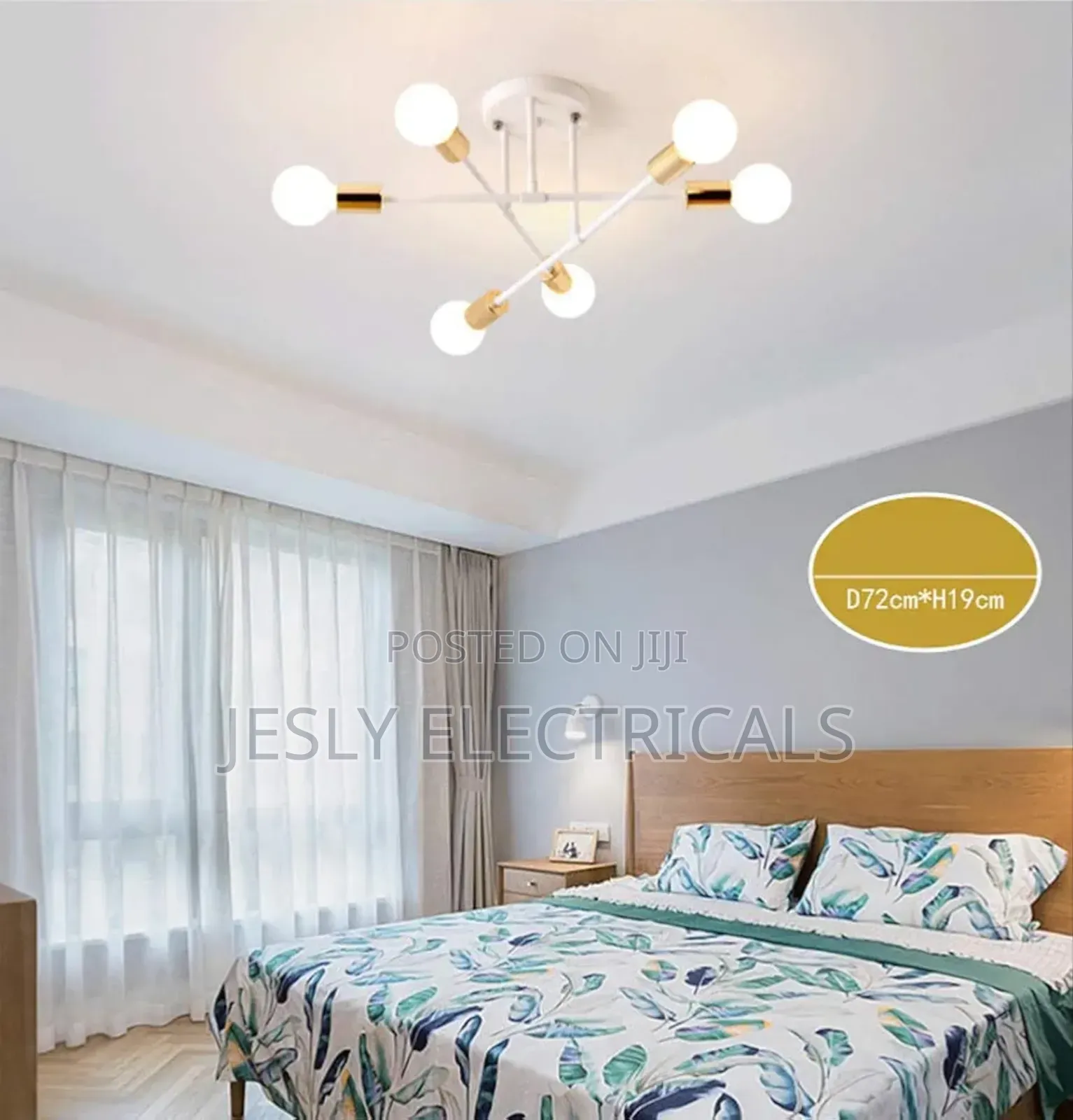 Nordic Metal Retro Chandelier