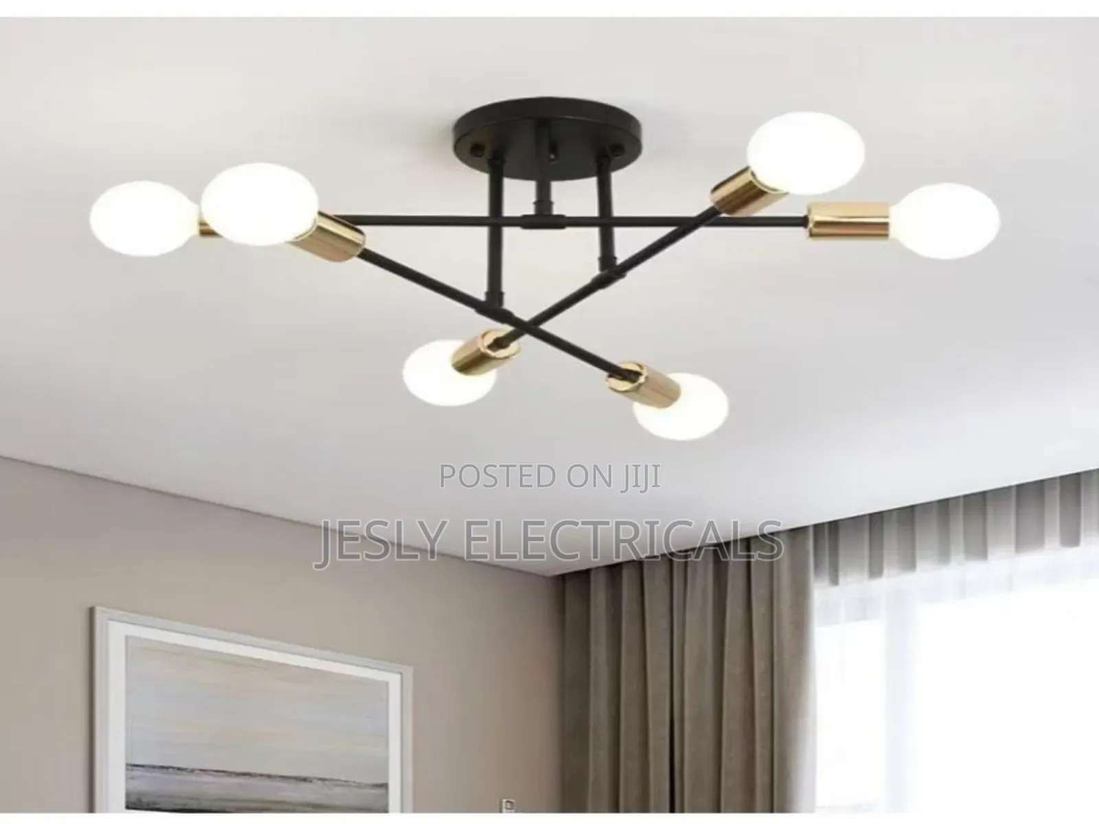 Nordic Metal Retro Chandelier