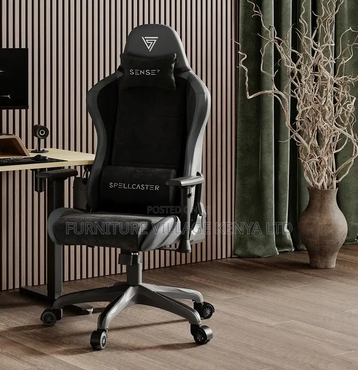 Office Chair: Adjustable Wheeled Office Gaming Desk Chair