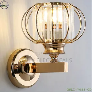 Modern Led Starry Crystal Wall Lamp