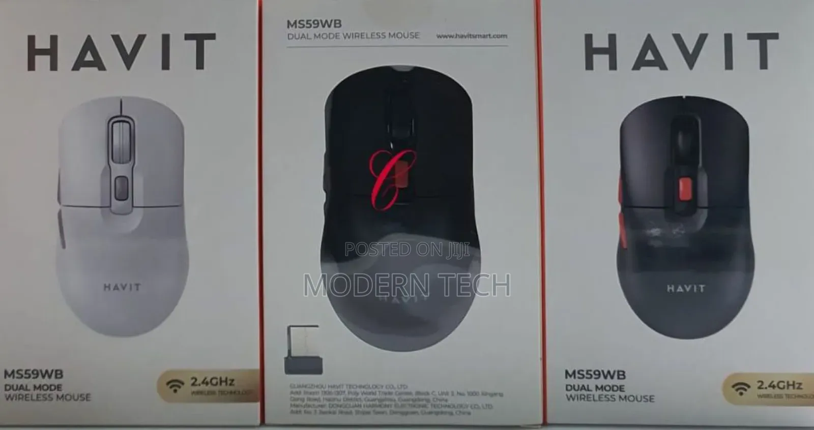 Havit Ms59wb Dual Mode Wireless Mouse Havit Smart Mouse