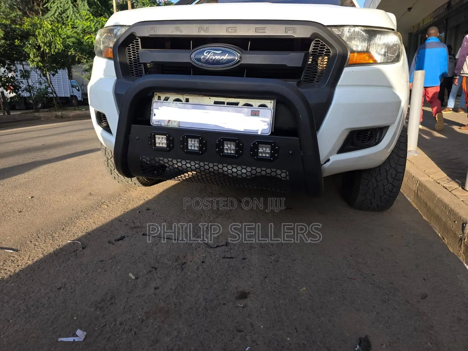 We Installed Nudge Spoiler Bar Side-Steps on Ford Ranger