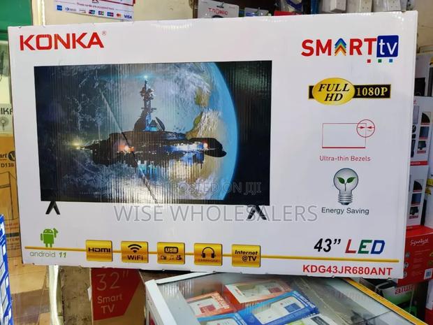 Konka_ Smart Tv 43 Inch Frameless Smart Android 11, ” 4k ” - main view