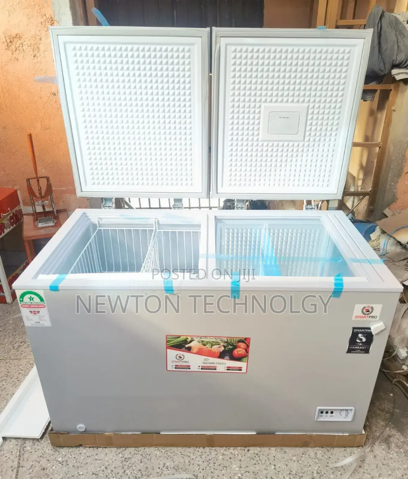 Freezer Double Door 345l